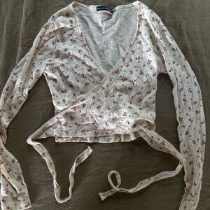 Brand Melville Wrap Top